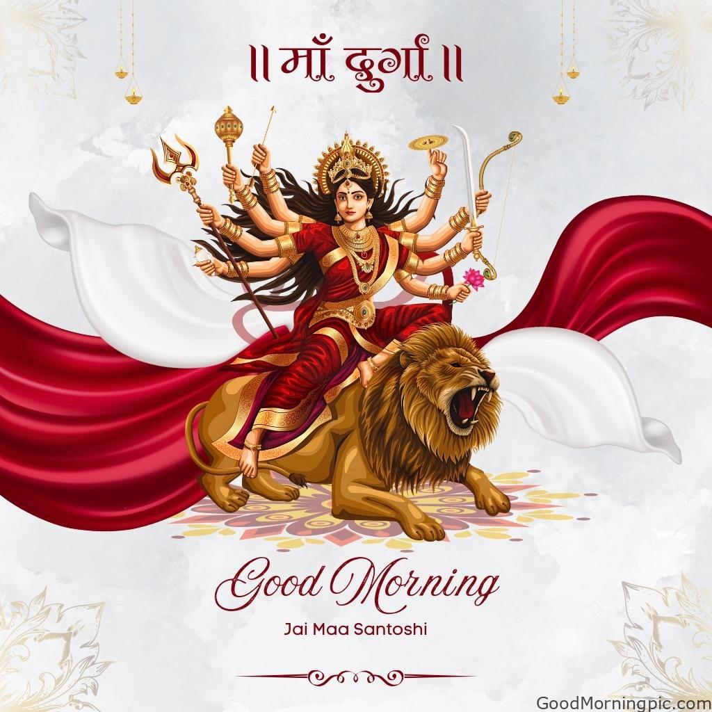 70+ Good Morning Santoshi Maa image with blessed morning 11 Jai Maa Santoshi Good Morning Wonderful Hd Picture 10 Good Morning