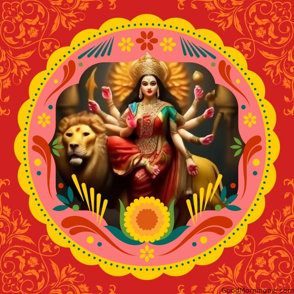 70+ Good Morning Santoshi Maa image with blessed morning 3 Jai Maa Santoshi Good Morning Wonderful Hd Picture 2 1 Good Morning