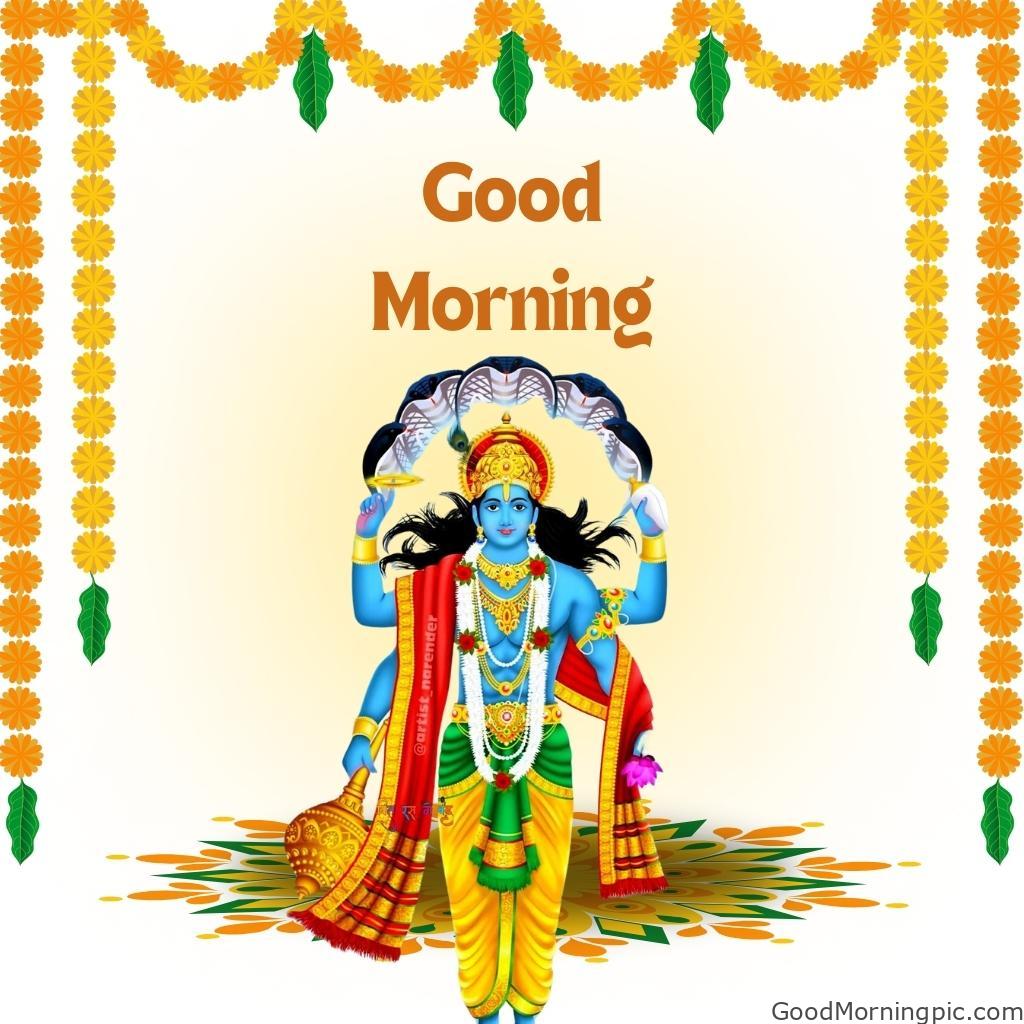 30+ Good Morning Lord Vishnu image 4 3 Lord Vishnu