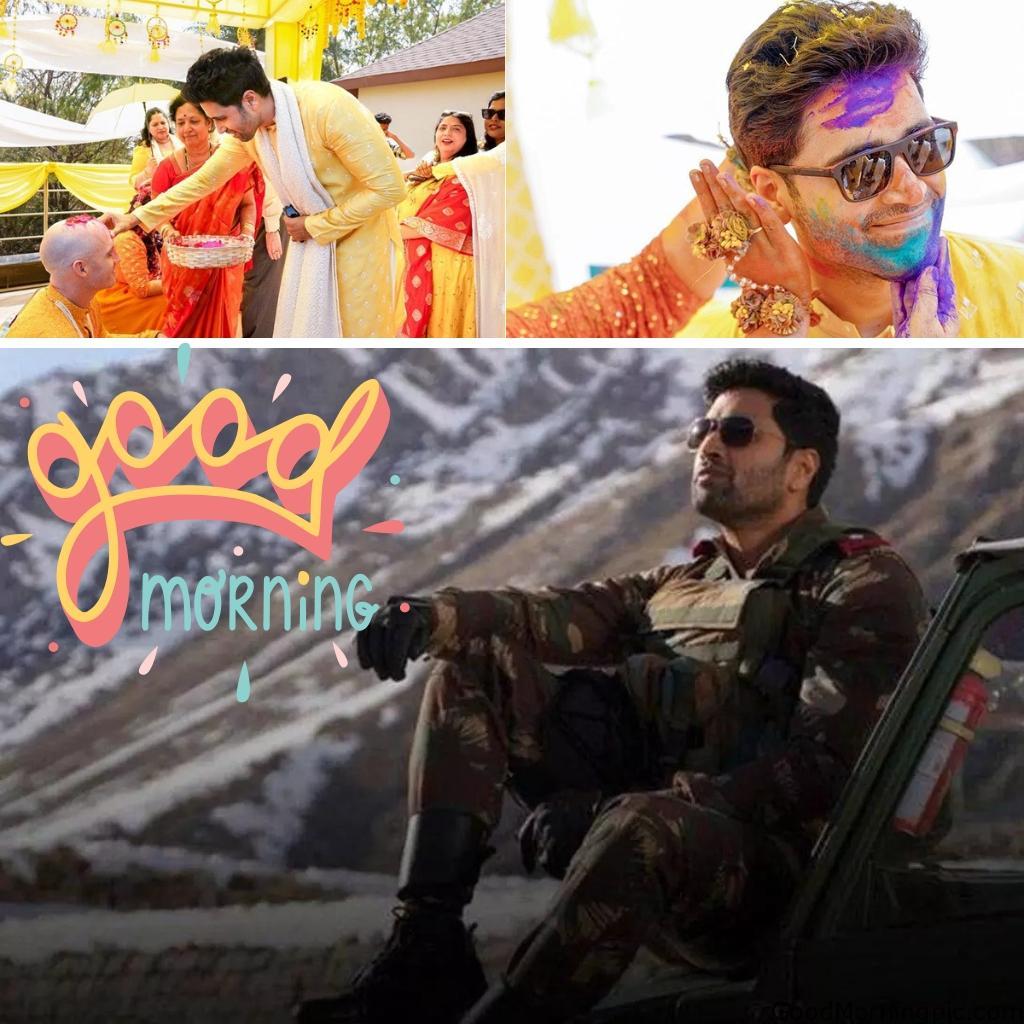 100+ Indian Actors Good Morning Images | Bollywood & South Stars 54 Adivi Sesh Good Morning Image 1 Actors Good Morning Images