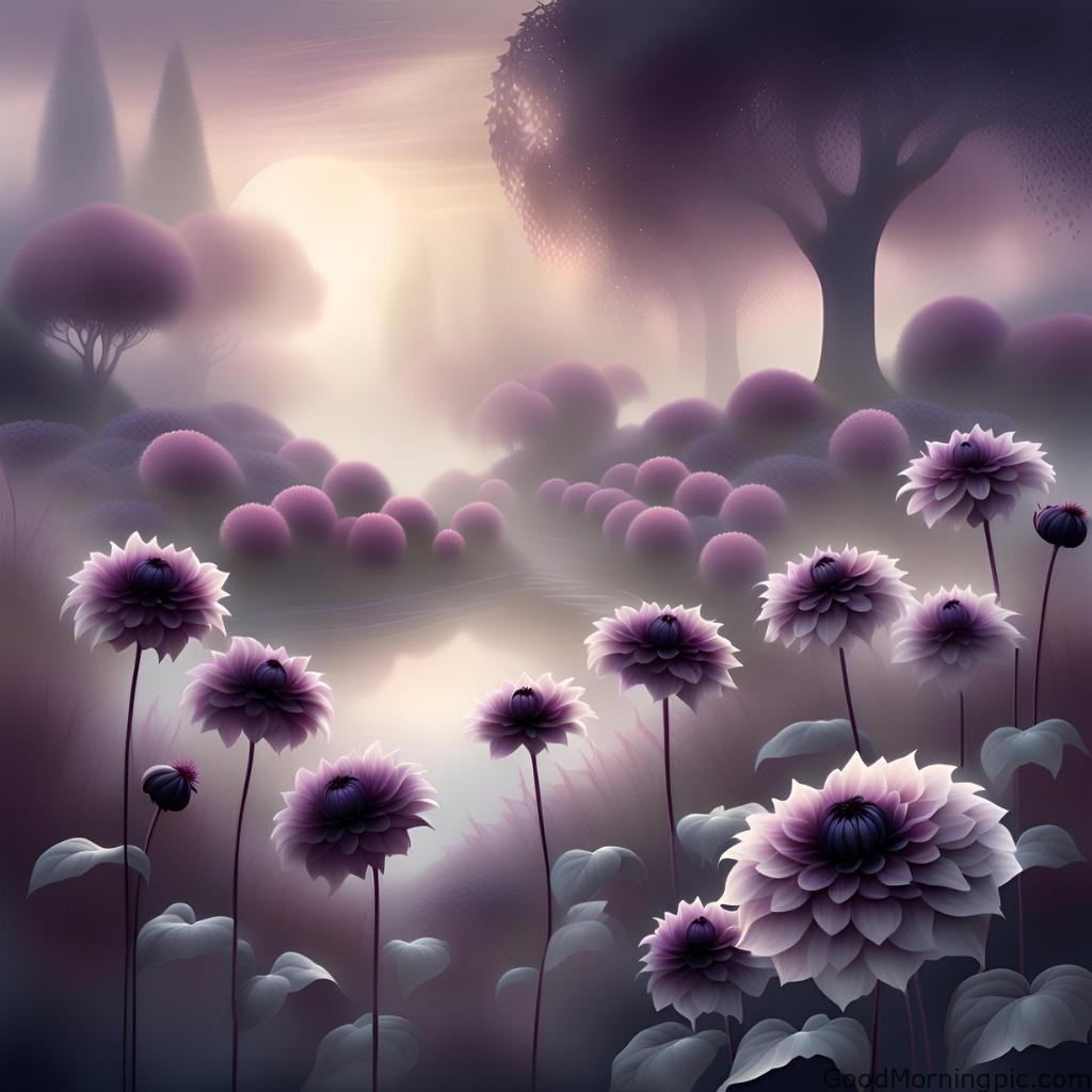 301+ Good Morning Flowers Images to Brighten Your Day 281 Black Flowers Good Morning Images 4 Good Morning Flowers Images