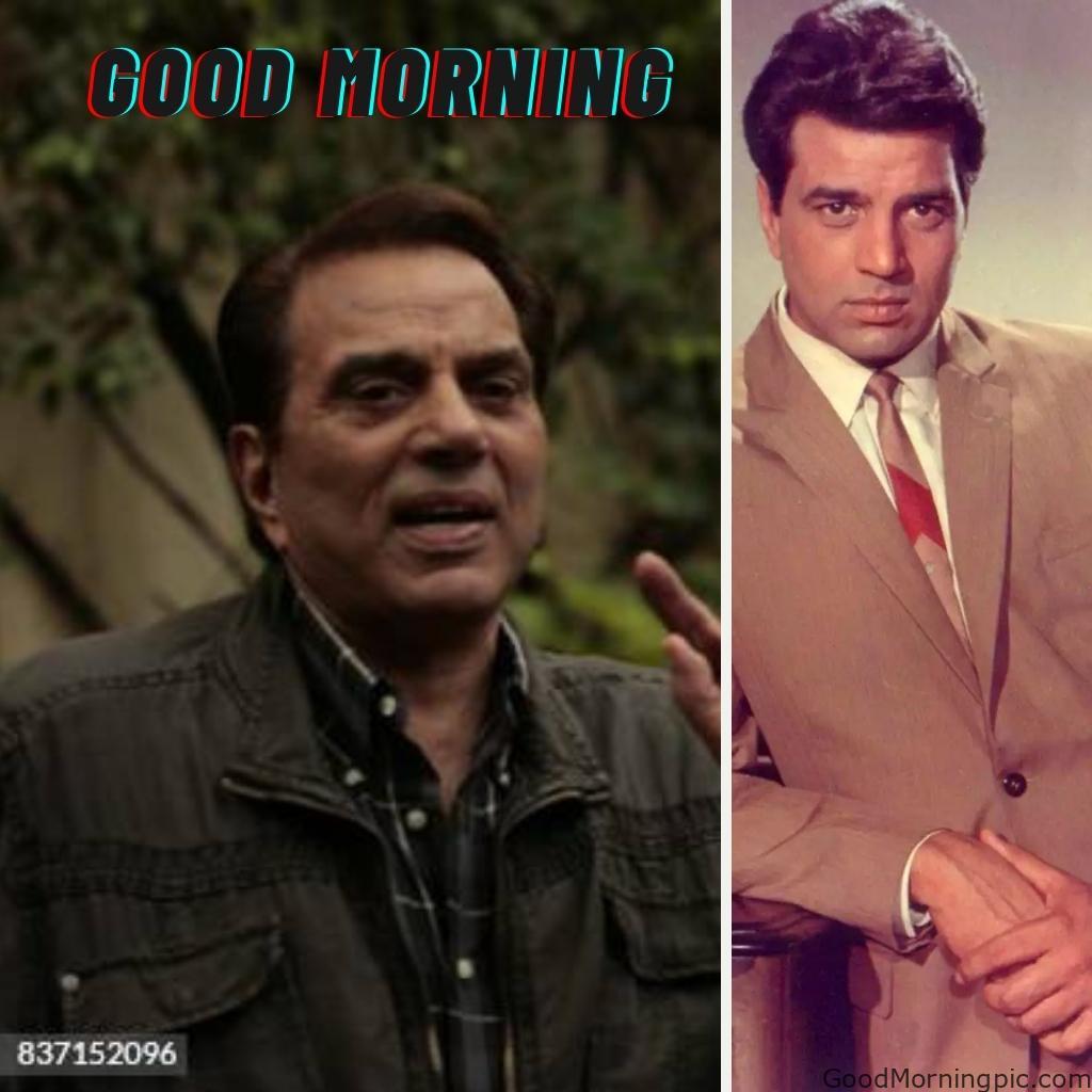 100+ Indian Actors Good Morning Images | Bollywood & South Stars 31 Dharmendra Good Morning Image Actors Good Morning Images