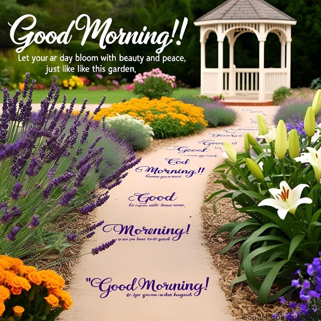 301+ Good Morning Flowers Images to Brighten Your Day 123 Flower Garden Good Morning Images 2 Good Morning Flowers Images