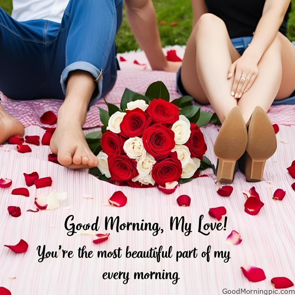 301+ Good Morning Flowers Images to Brighten Your Day 295 Flowers Couple Good Morning Image 2 Good Morning Flowers Images