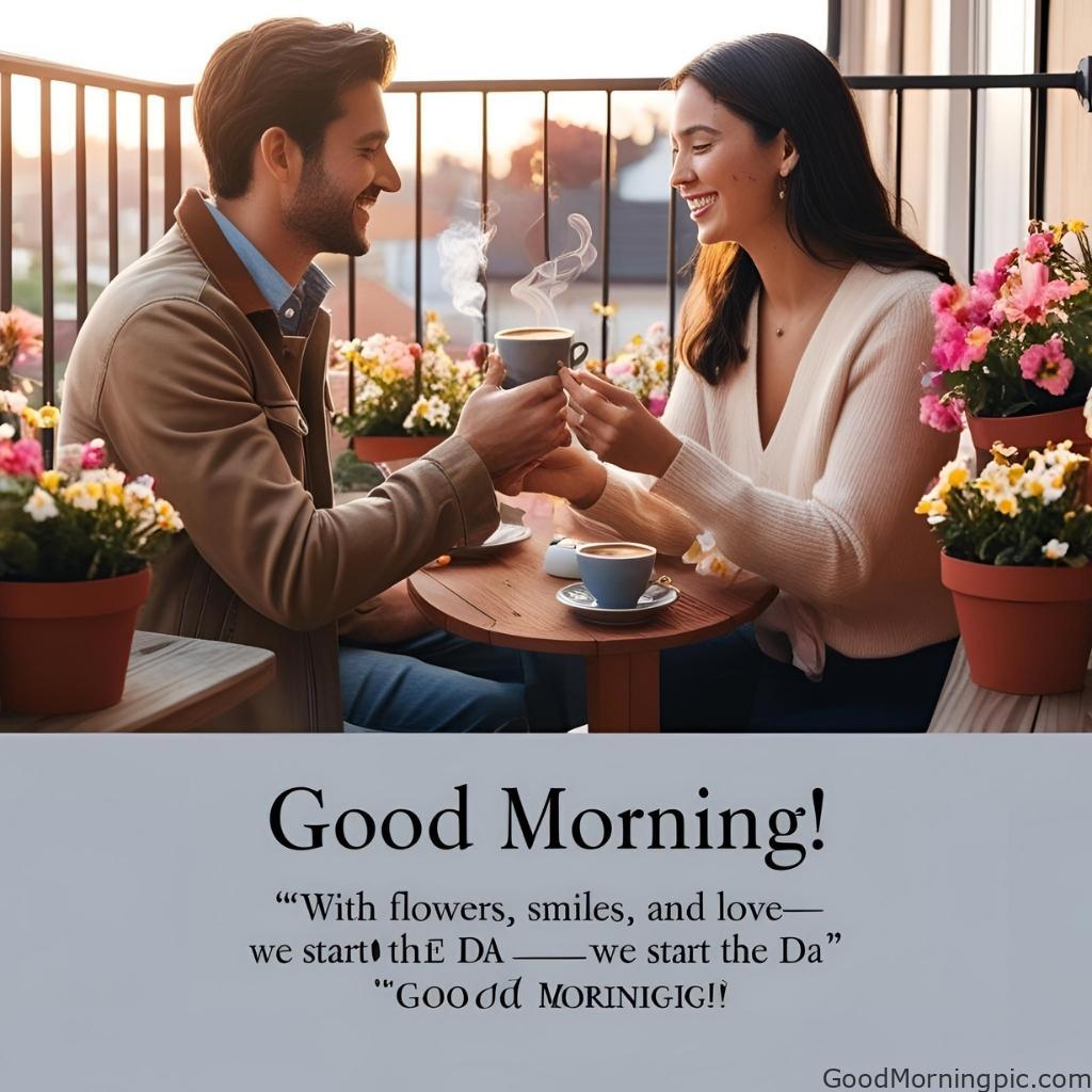 301+ Good Morning Flowers Images to Brighten Your Day 297 Flowers Couple Good Morning Image 4 Good Morning Flowers Images