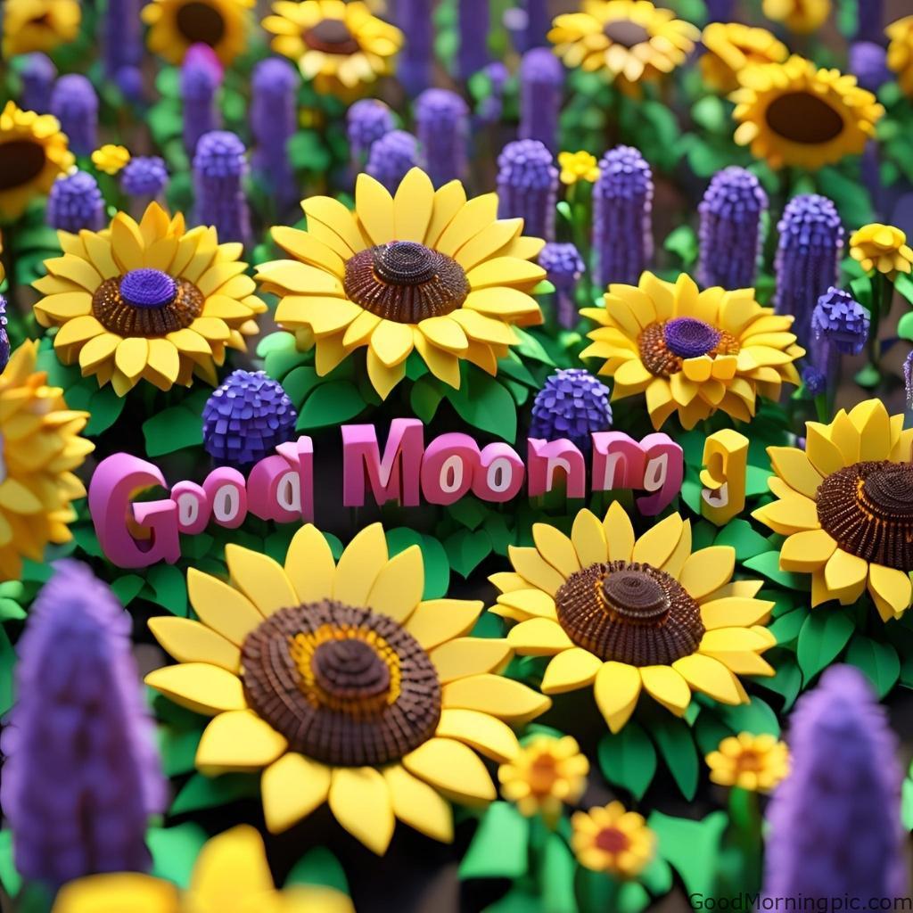 301+ Good Morning Flowers Images to Brighten Your Day 204 Good Morning 3D Images with Flowers HD 3 Good Morning Flowers Images
