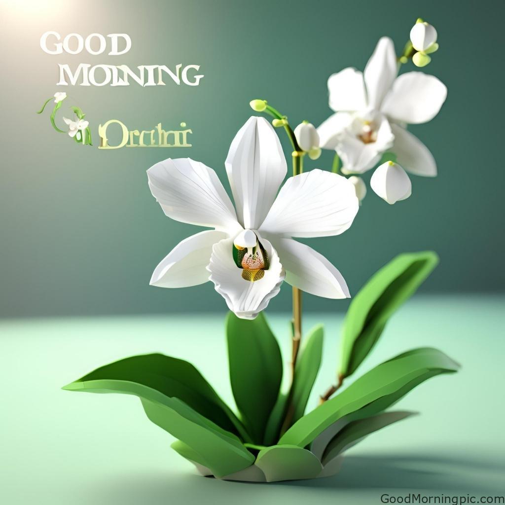 301+ Good Morning Flowers Images to Brighten Your Day 205 Good Morning 3D Images with Flowers HD 4 Good Morning Flowers Images