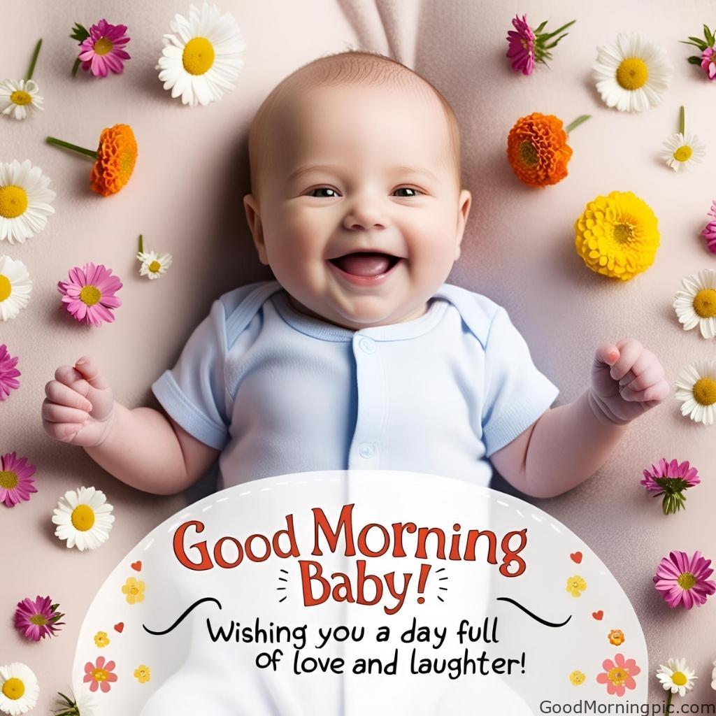 301+ Good Morning Flowers Images to Brighten Your Day 213 Good Morning Baby Images with Flowers 2 Good Morning Flowers Images