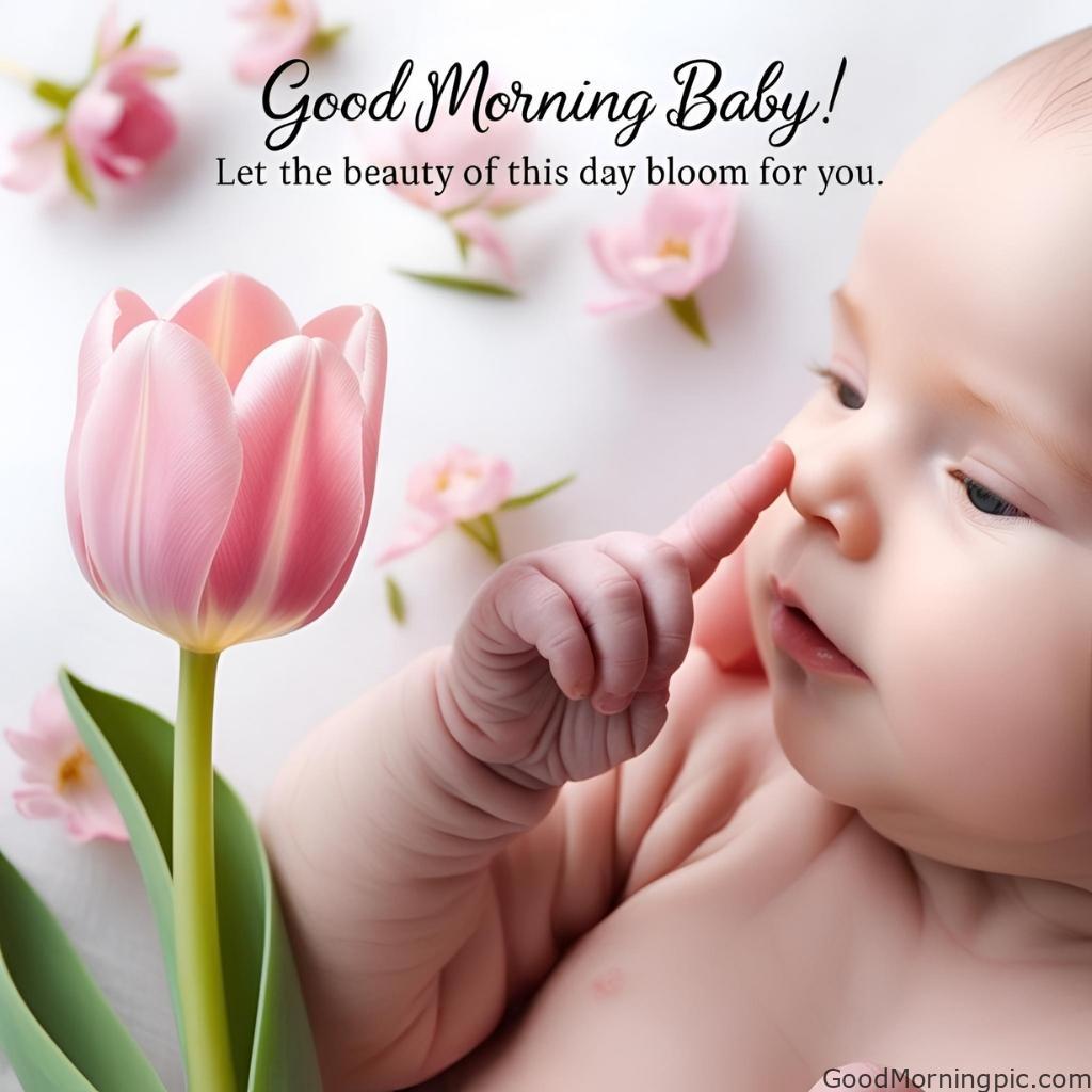 301+ Good Morning Flowers Images to Brighten Your Day 214 Good Morning Baby Images with Flowers 3 Good Morning Flowers Images