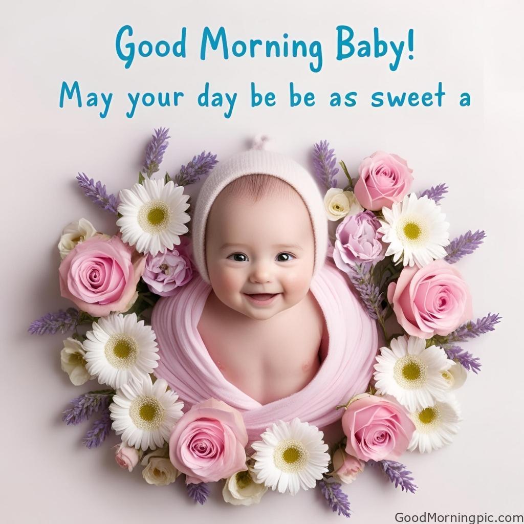 301+ Good Morning Flowers Images to Brighten Your Day 212 Good Morning Baby Images with Flowers Good Morning Flowers Images