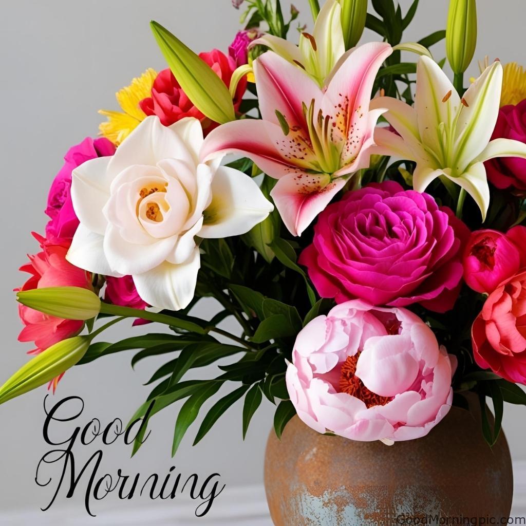 301+ Good Morning Flowers Images to Brighten Your Day 3 Good Morning Beautiful Flowers Images 2 Good Morning Flowers Images