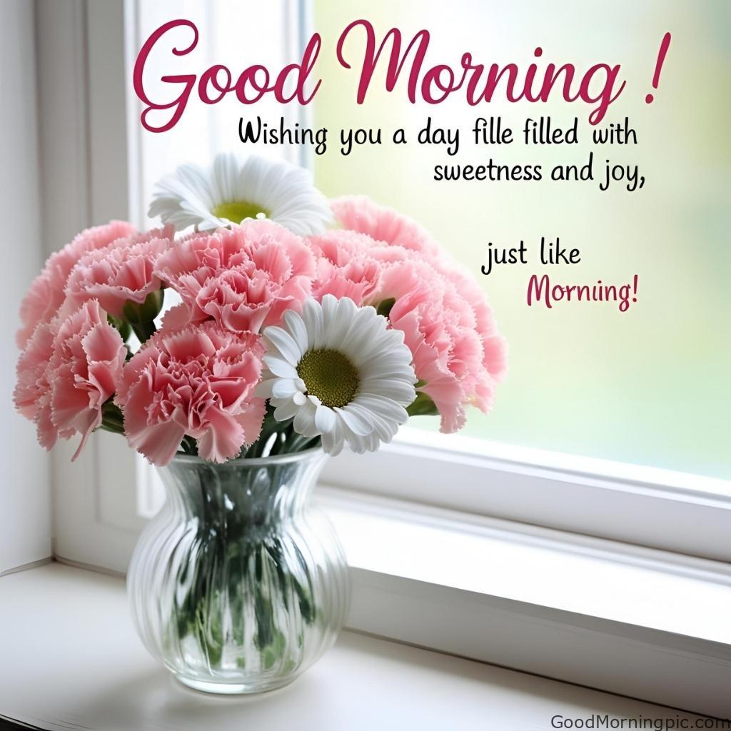 301+ Good Morning Flowers Images to Brighten Your Day 175 Good Morning Cute Flowers Images 4 Good Morning Flowers Images