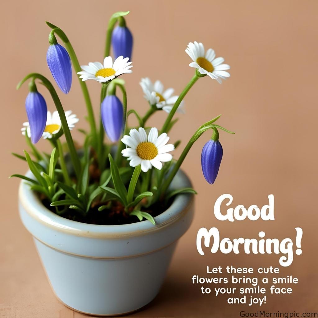 301+ Good Morning Flowers Images to Brighten Your Day 176 Good Morning Cute Flowers Images 5 Good Morning Flowers Images
