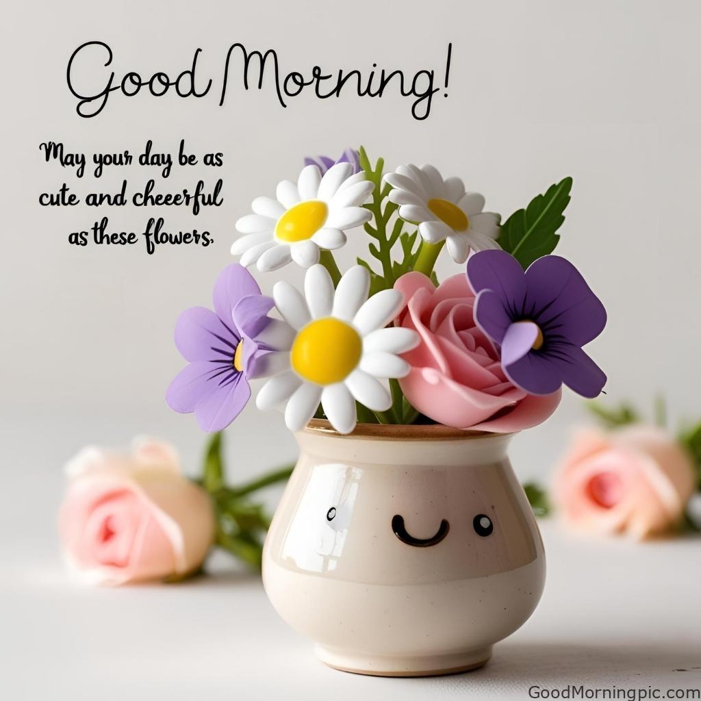 301+ Good Morning Flowers Images to Brighten Your Day 172 Good Morning Cute Flowers Images Good Morning Flowers Images