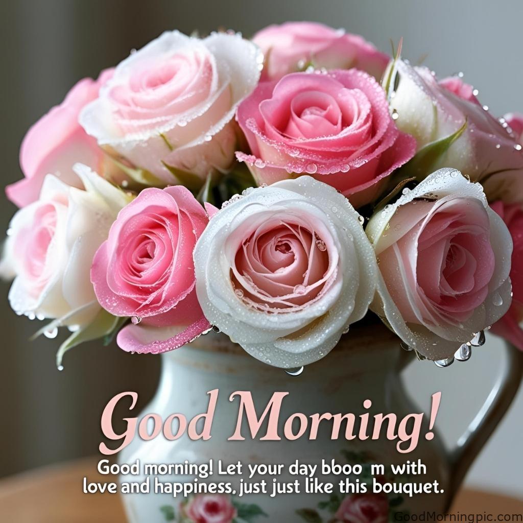 301+ Good Morning Flowers Images to Brighten Your Day 78 Good Morning Flower Bouquet Images 2 Good Morning Flowers Images