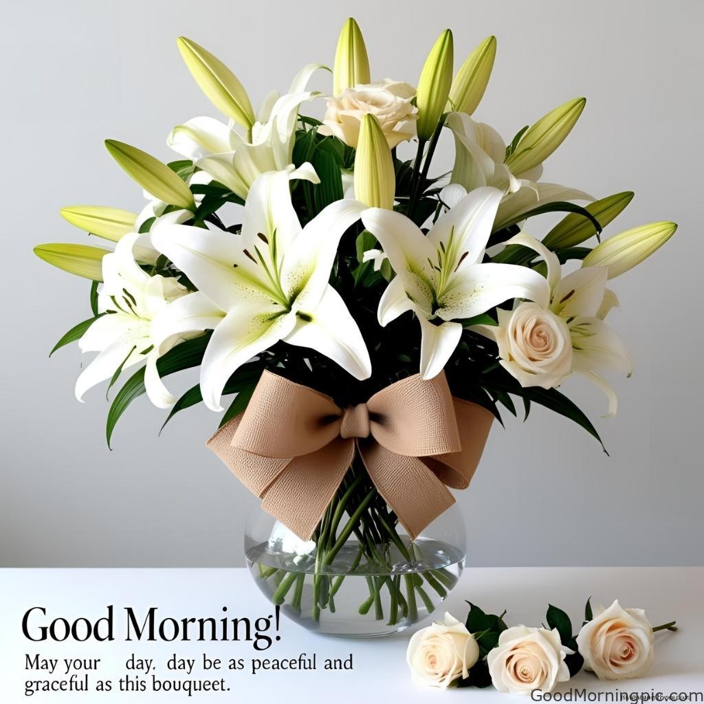 301+ Good Morning Flowers Images to Brighten Your Day 80 Good Morning Flower Bouquet Images 4 Good Morning Flowers Images