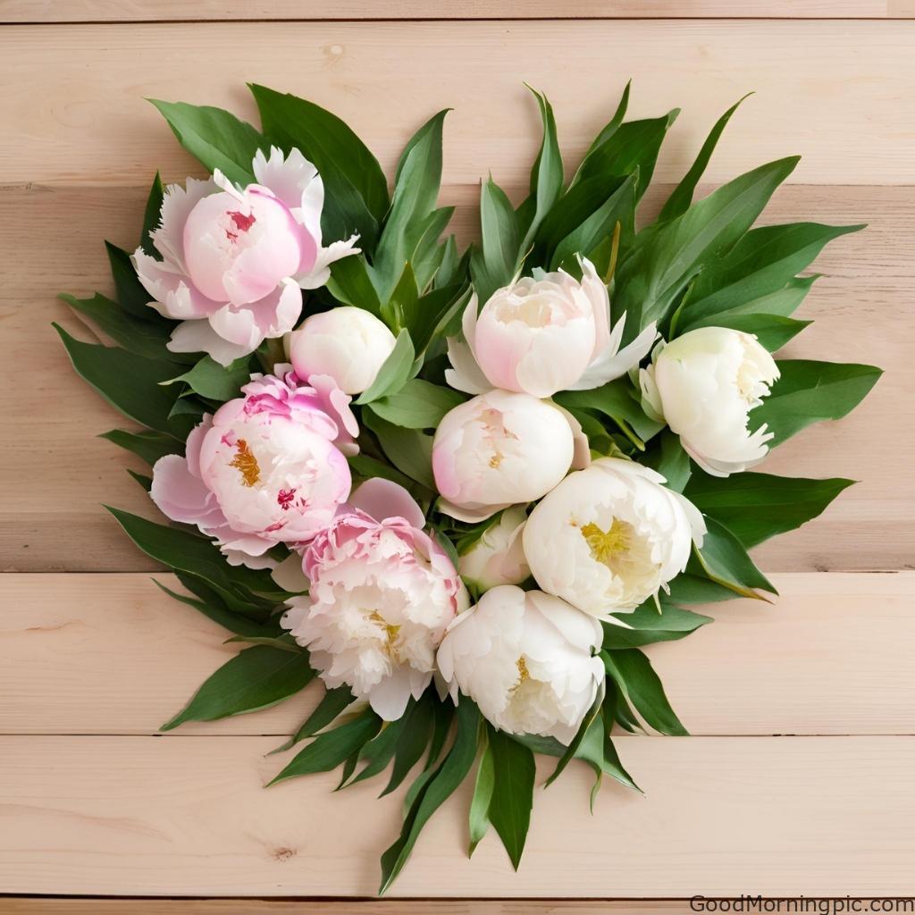 301+ Good Morning Flowers Images to Brighten Your Day 186 Good Morning Flowers Heart Images 4 Good Morning Flowers Images