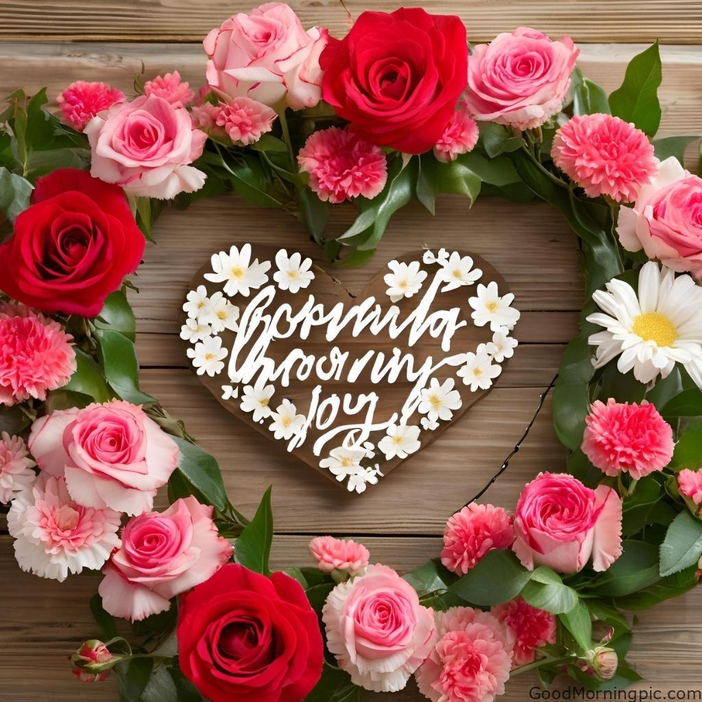 301+ Good Morning Flowers Images to Brighten Your Day 183 Good Morning Flowers Heart Images Good Morning Flowers Images