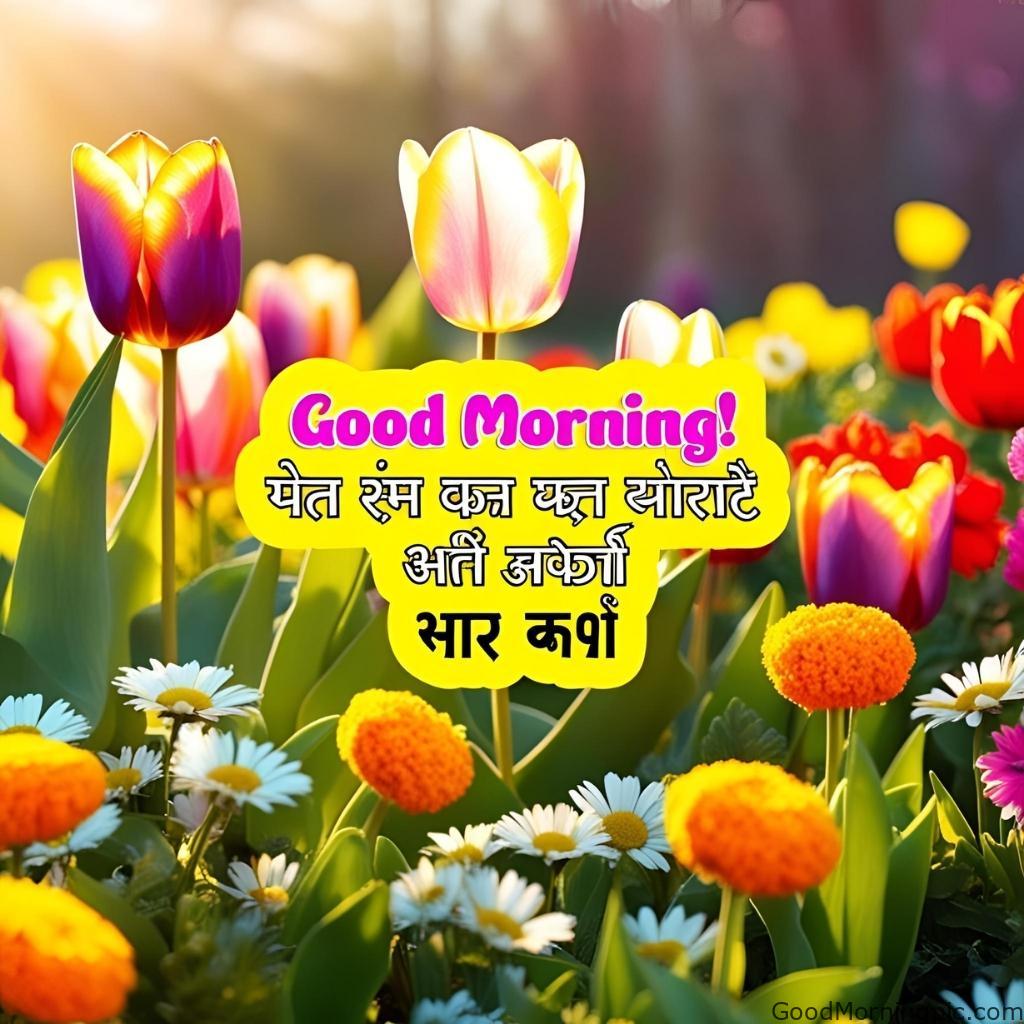301+ Good Morning Flowers Images to Brighten Your Day 220 Good Morning Flowers Images in Hindi 4 Good Morning Flowers Images