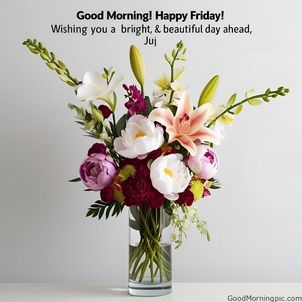 301+ Good Morning Flowers Images to Brighten Your Day 171 Good Morning Happy Friday Flowers Images 5 Good Morning Flowers Images