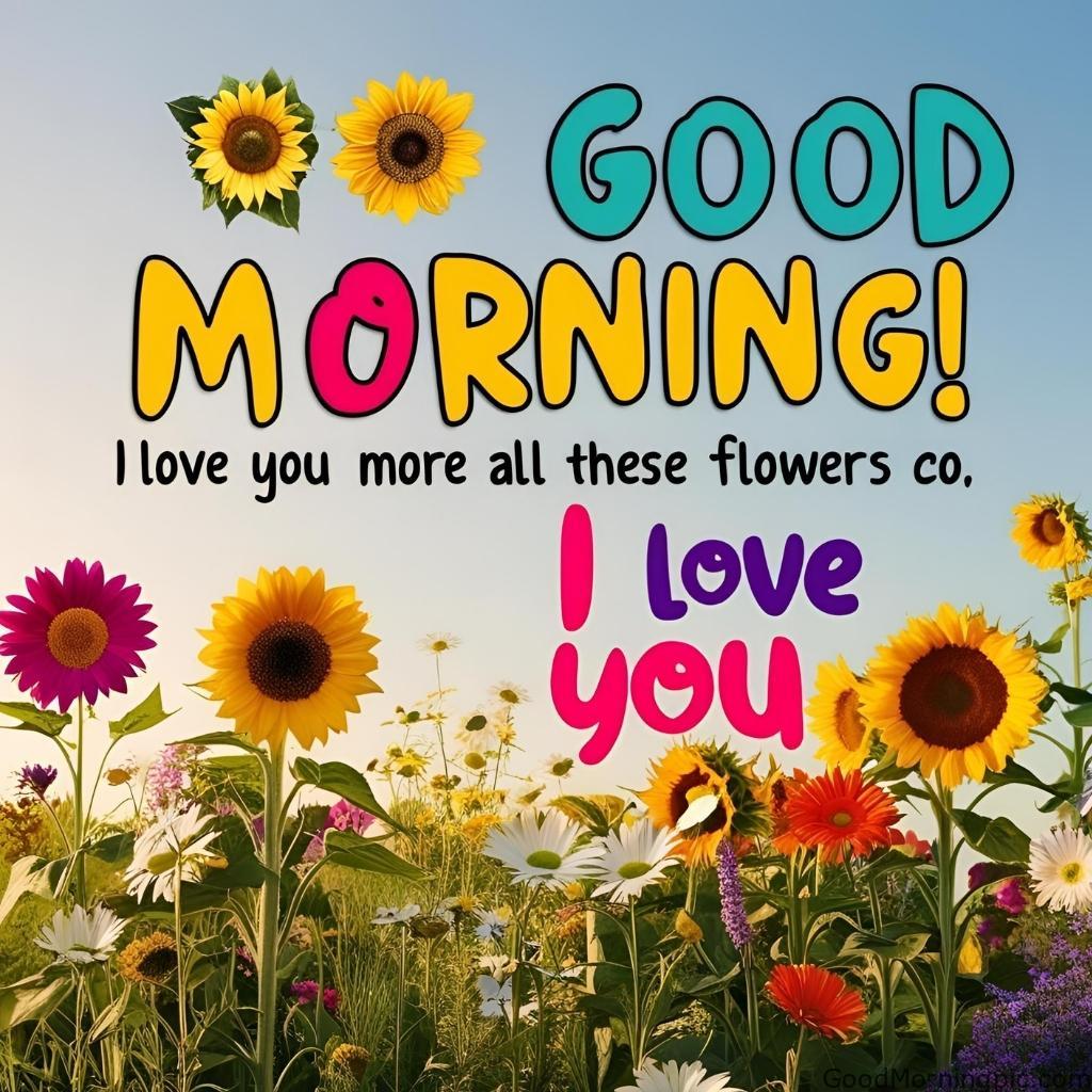 301+ Good Morning Flowers Images to Brighten Your Day 224 Good Morning I Love You Flowers Images 3 Good Morning Flowers Images