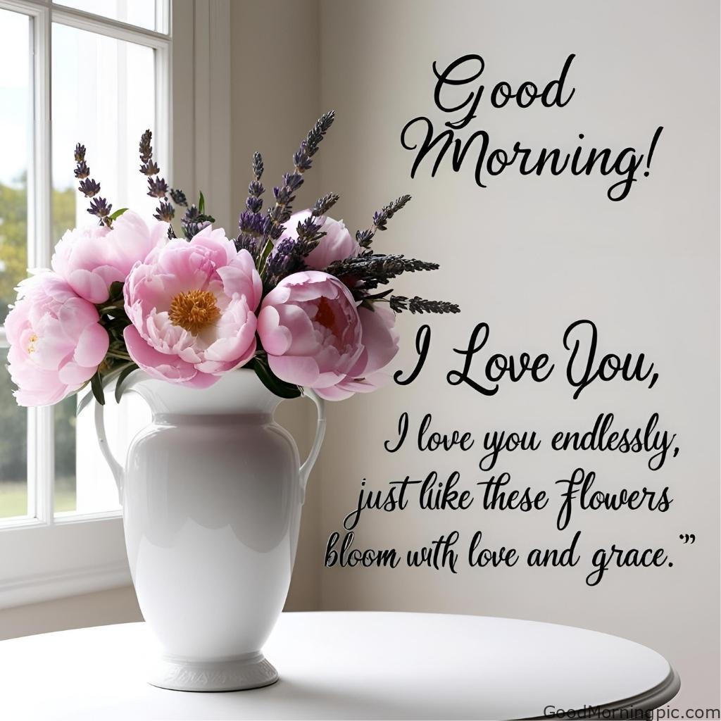 301+ Good Morning Flowers Images to Brighten Your Day 225 Good Morning I Love You Flowers Images 4 Good Morning Flowers Images
