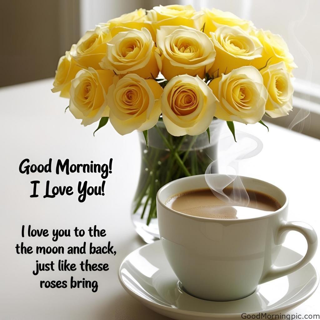 301+ Good Morning Flowers Images to Brighten Your Day 226 Good Morning I Love You Flowers Images 5 Good Morning Flowers Images