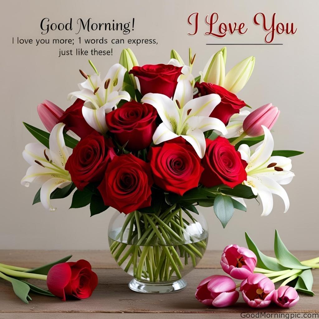 301+ Good Morning Flowers Images to Brighten Your Day 222 Good Morning I Love You Flowers Images Good Morning Flowers Images