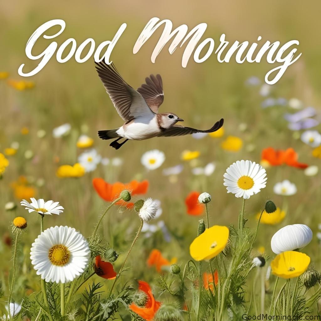 301+ Good Morning Flowers Images to Brighten Your Day 55 Good Morning Images with Birds and Flowers 4 Good Morning Flowers Images