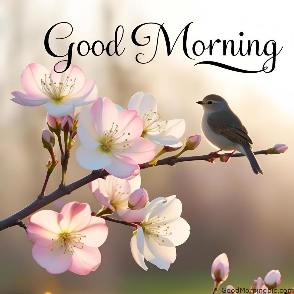 301+ Good Morning Flowers Images to Brighten Your Day 56 Good Morning Images with Birds and Flowers 5 Good Morning Flowers Images