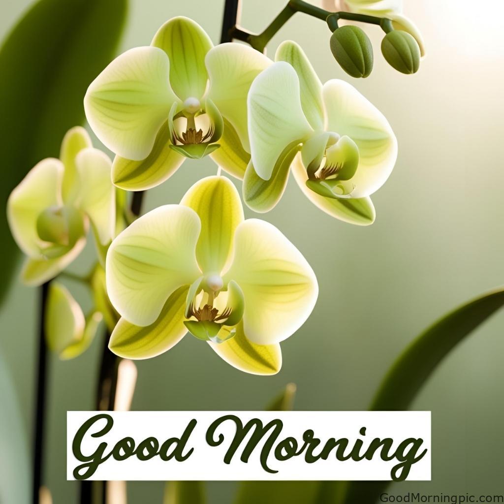301+ Good Morning Flowers Images to Brighten Your Day 116 Good Morning Images with Green Flowers 5 Good Morning Flowers Images