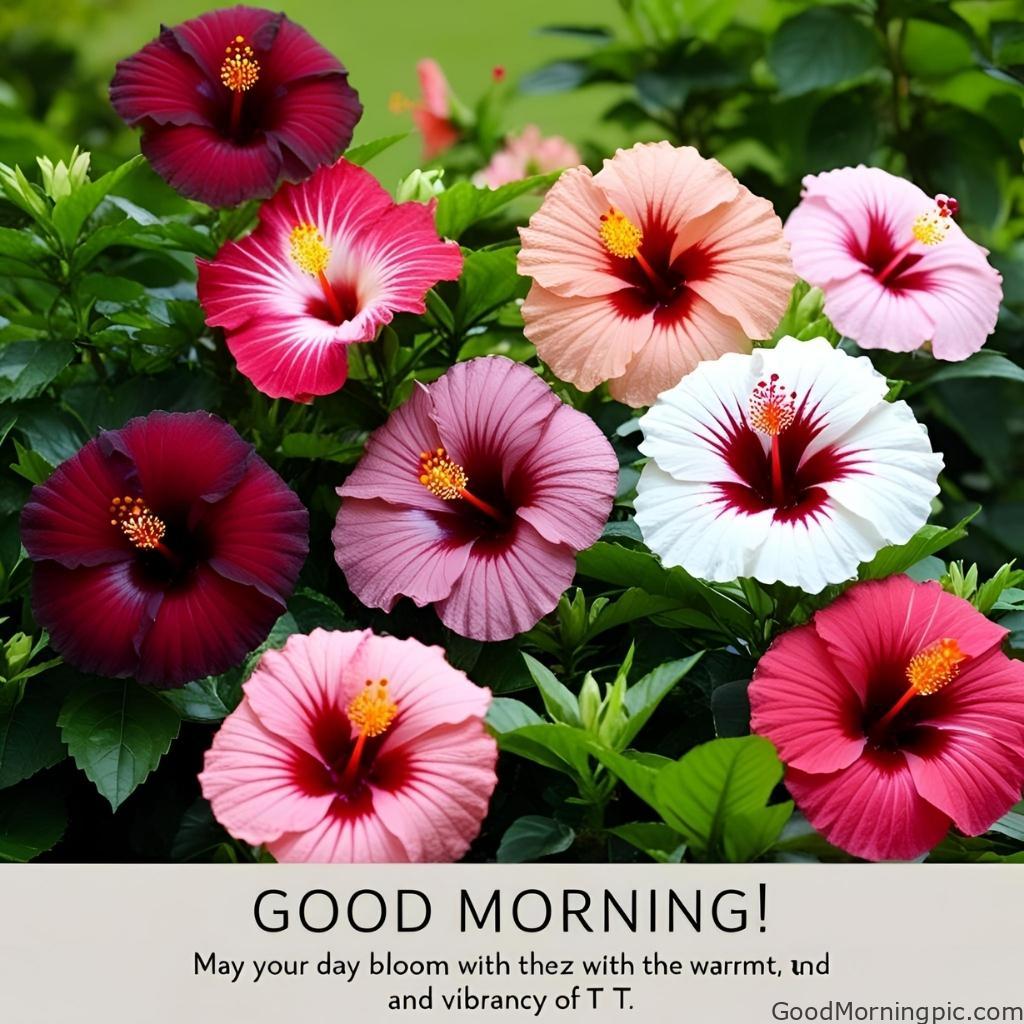 301+ Good Morning Flowers Images to Brighten Your Day 244 Good Morning Images with Hibiscus Flowers 2 Good Morning Flowers Images