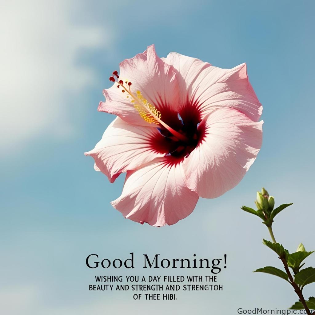 301+ Good Morning Flowers Images to Brighten Your Day 247 Good Morning Images with Hibiscus Flowers 5 Good Morning Flowers Images