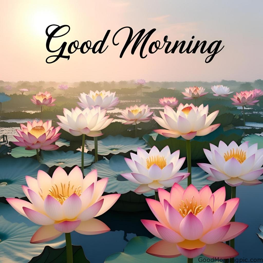 301+ Good Morning Flowers Images to Brighten Your Day 100 Good Morning Images with Lotus Flower 4 Good Morning Flowers Images