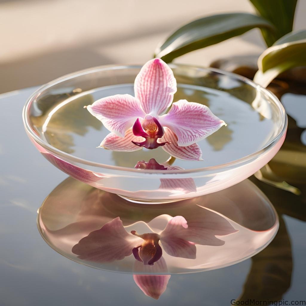 301+ Good Morning Flowers Images to Brighten Your Day 189 Good Morning Images with Orchid Flowers 3 Good Morning Flowers Images