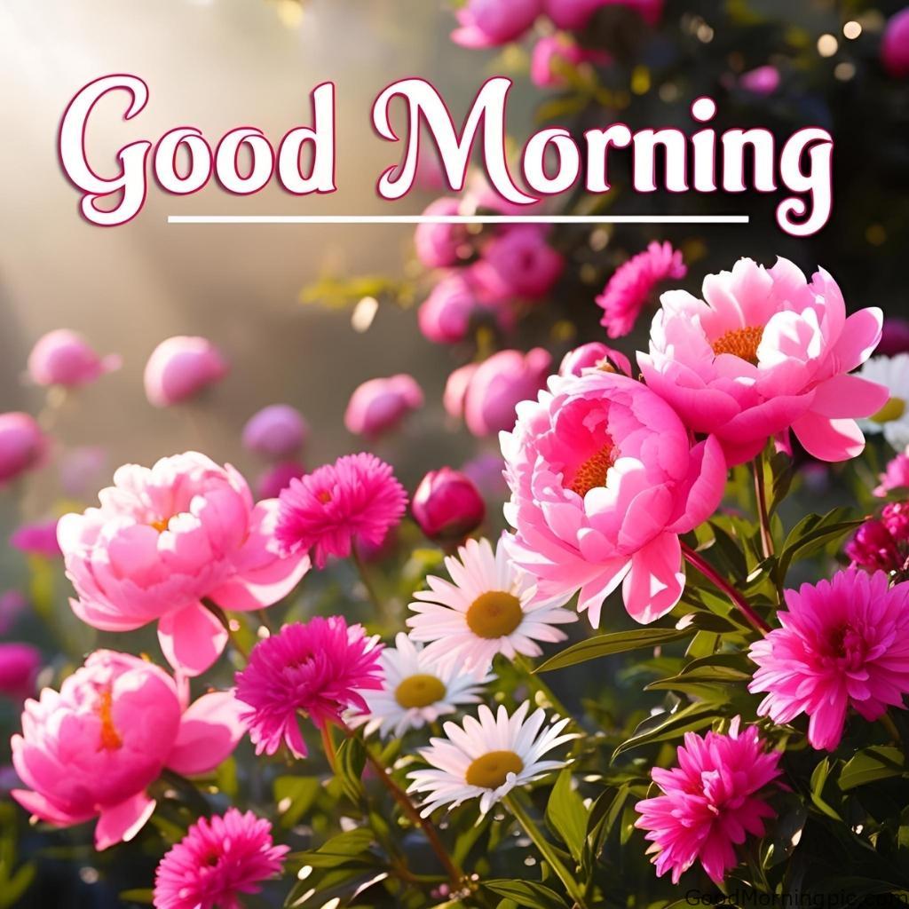 301+ Good Morning Flowers Images to Brighten Your Day 49 Good Morning Images with Pink Flowers 3 Good Morning Flowers Images