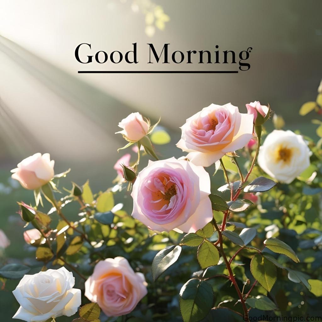 301+ Good Morning Flowers Images to Brighten Your Day 19 Good Morning Images with Rose Flowers 3 Good Morning Flowers Images