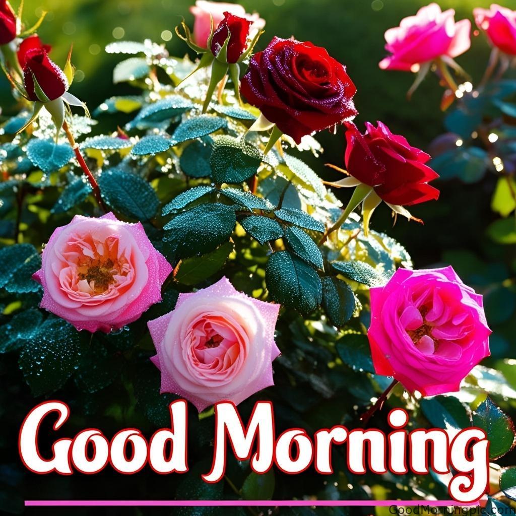301+ Good Morning Flowers Images to Brighten Your Day 21 Good Morning Images with Rose Flowers 5 Good Morning Flowers Images
