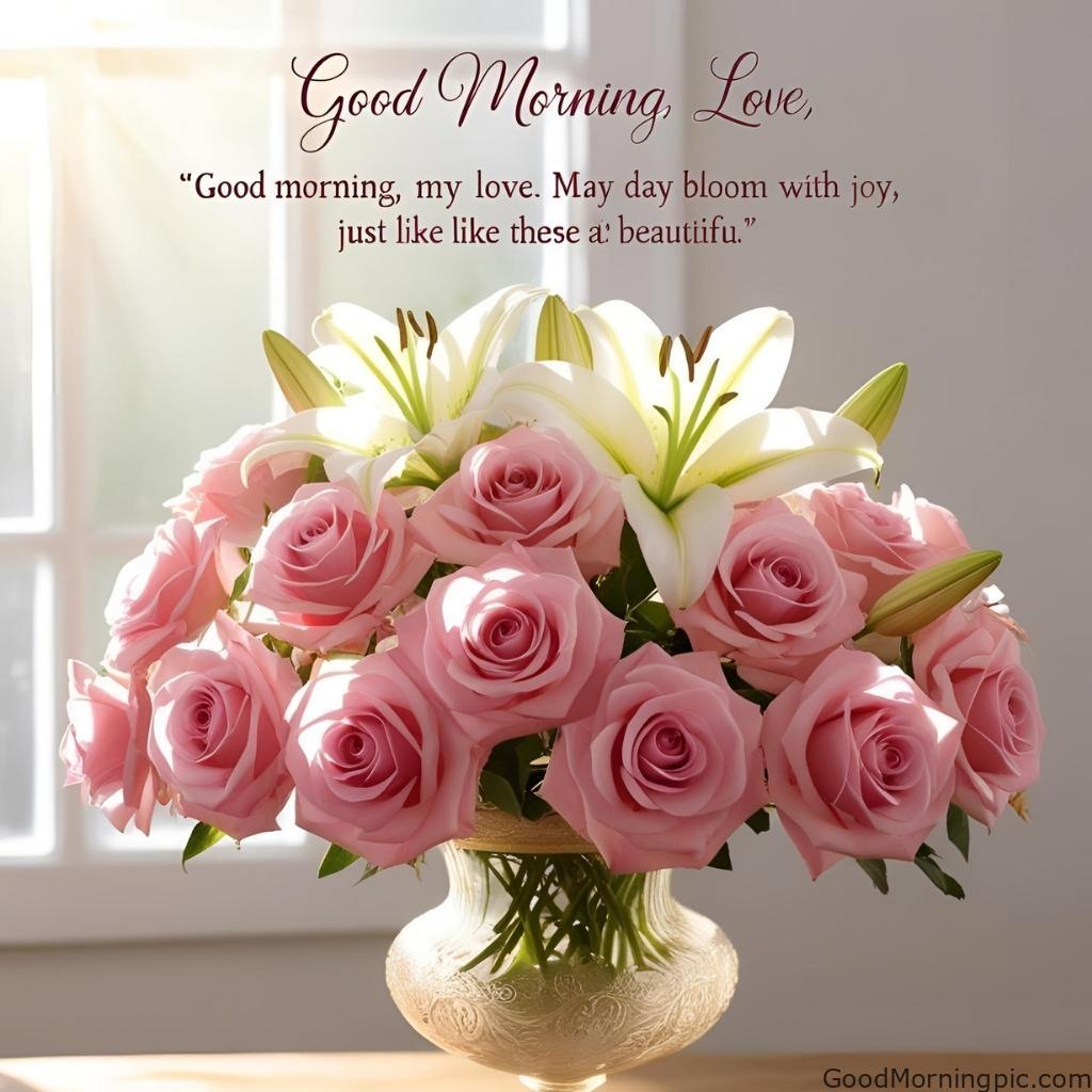 301+ Good Morning Flowers Images to Brighten Your Day 82 Good Morning Love Flower Images Good Morning Flowers Images
