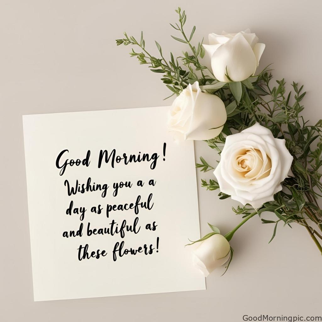 301+ Good Morning Flowers Images to Brighten Your Day 90 Good Morning Message with Flowers Images 4 Good Morning Flowers Images