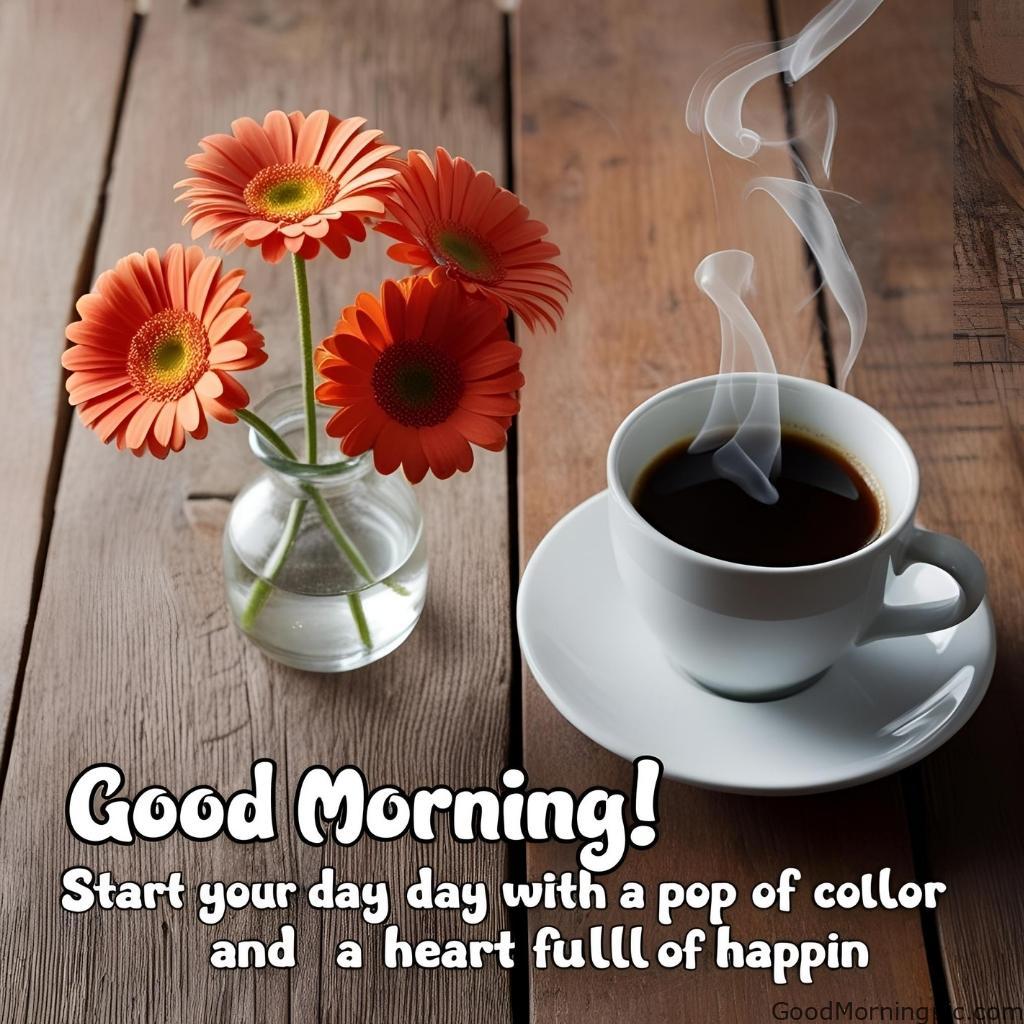301+ Good Morning Flowers Images to Brighten Your Day 256 Good Morning Orange Flowers Images 4 Good Morning Flowers Images