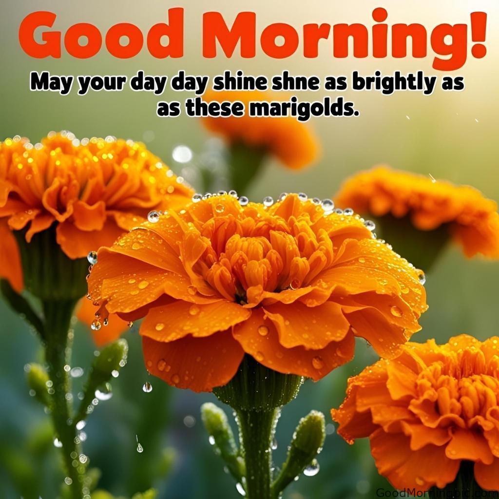 301+ Good Morning Flowers Images to Brighten Your Day 253 Good Morning Orange Flowers Images Good Morning Flowers Images