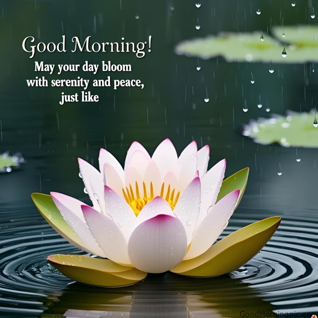 301+ Good Morning Flowers Images to Brighten Your Day 129 Good Morning Rain Flower Images 3 Good Morning Flowers Images
