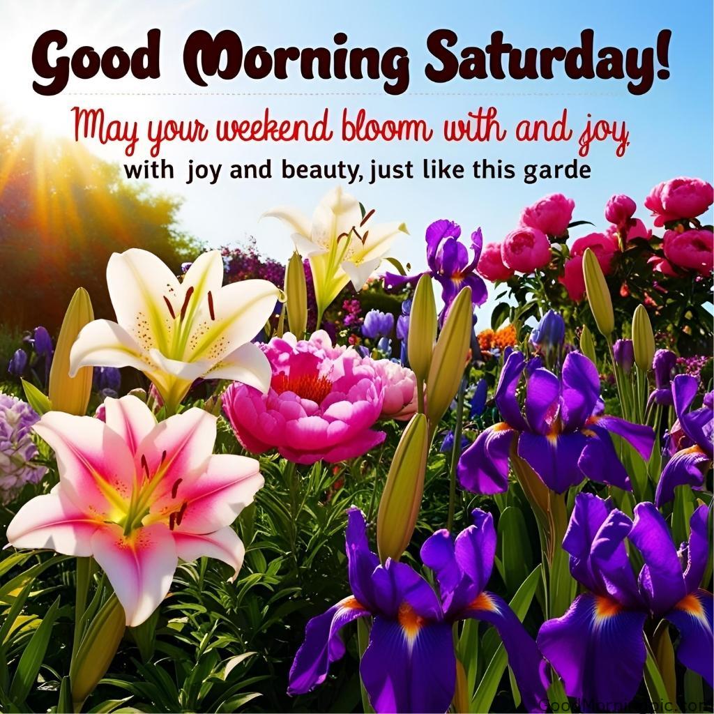 301+ Good Morning Flowers Images to Brighten Your Day 135 Good Morning Saturday Flowers Images 4 Good Morning Flowers Images