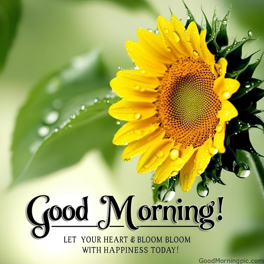 301+ Good Morning Flowers Images to Brighten Your Day 264 Good Morning Sunflowers Images 2 Good Morning Flowers Images