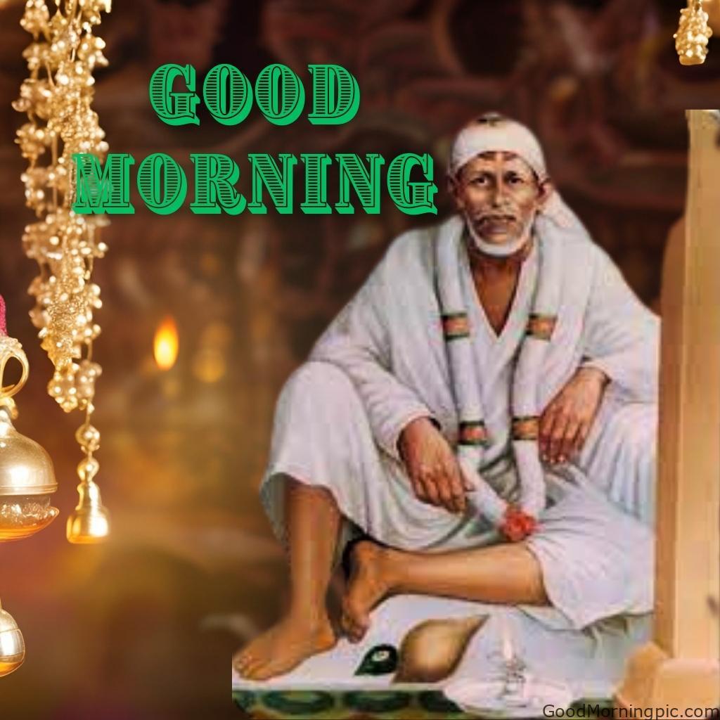 105+ Sai Baba Good Morning Images – Divine Blessings for a Peaceful Day 50 Good Morning Thursday Sai Baba Images 3 Sai Baba