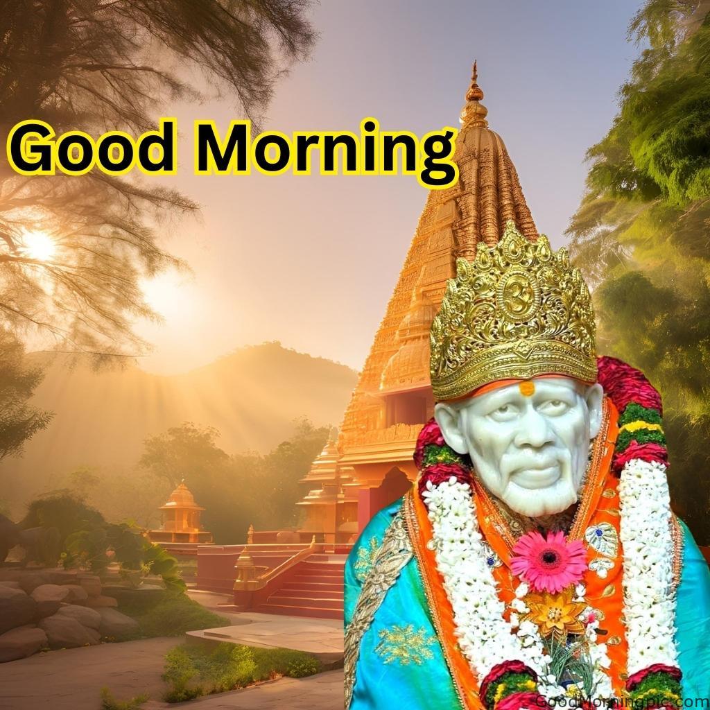 105+ Sai Baba Good Morning Images – Divine Blessings for a Peaceful Day 48 Good Morning Thursday Sai Baba Images Sai Baba