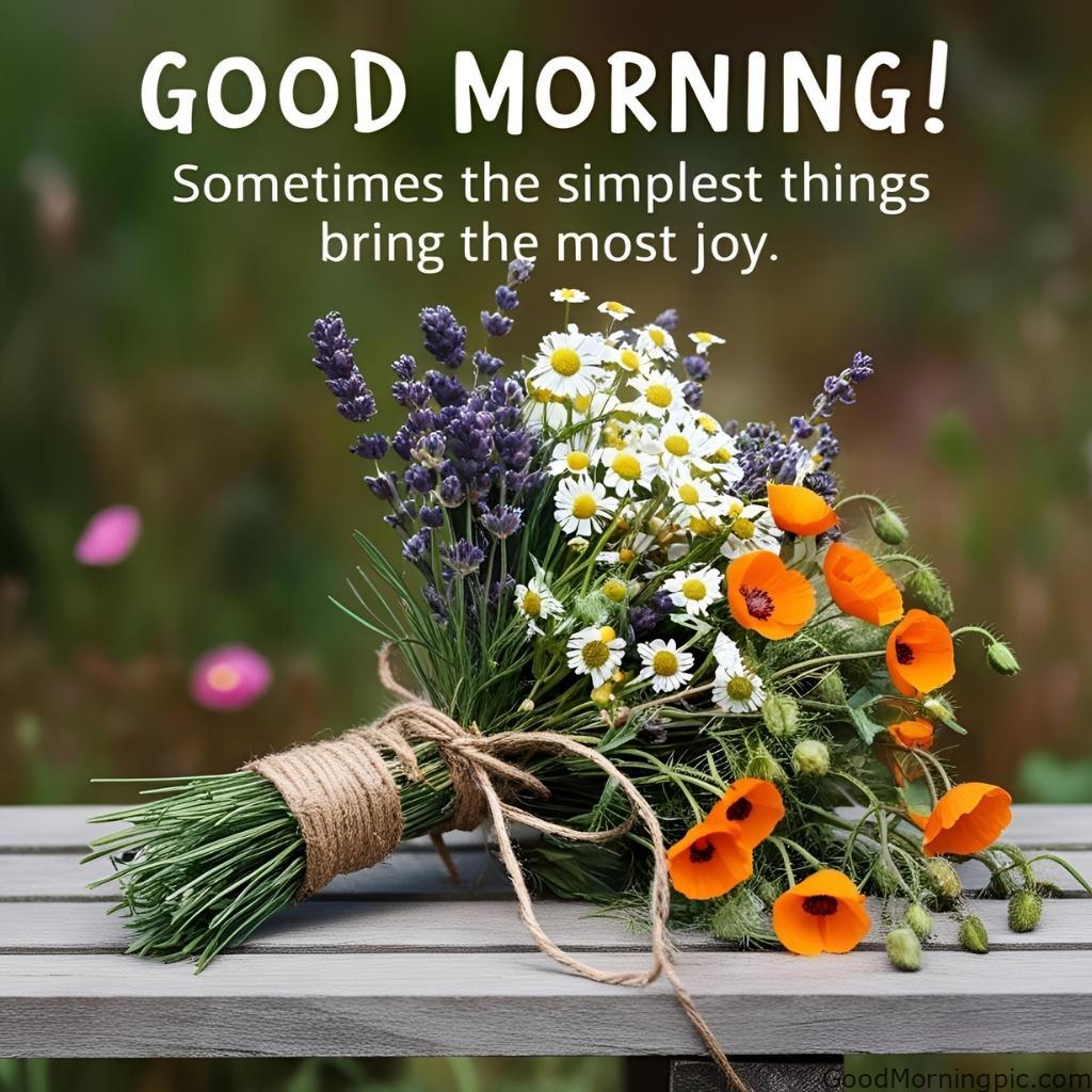 301+ Good Morning Flowers Images to Brighten Your Day 271 Good Morning Wild Flowers Images 4 Good Morning Flowers Images