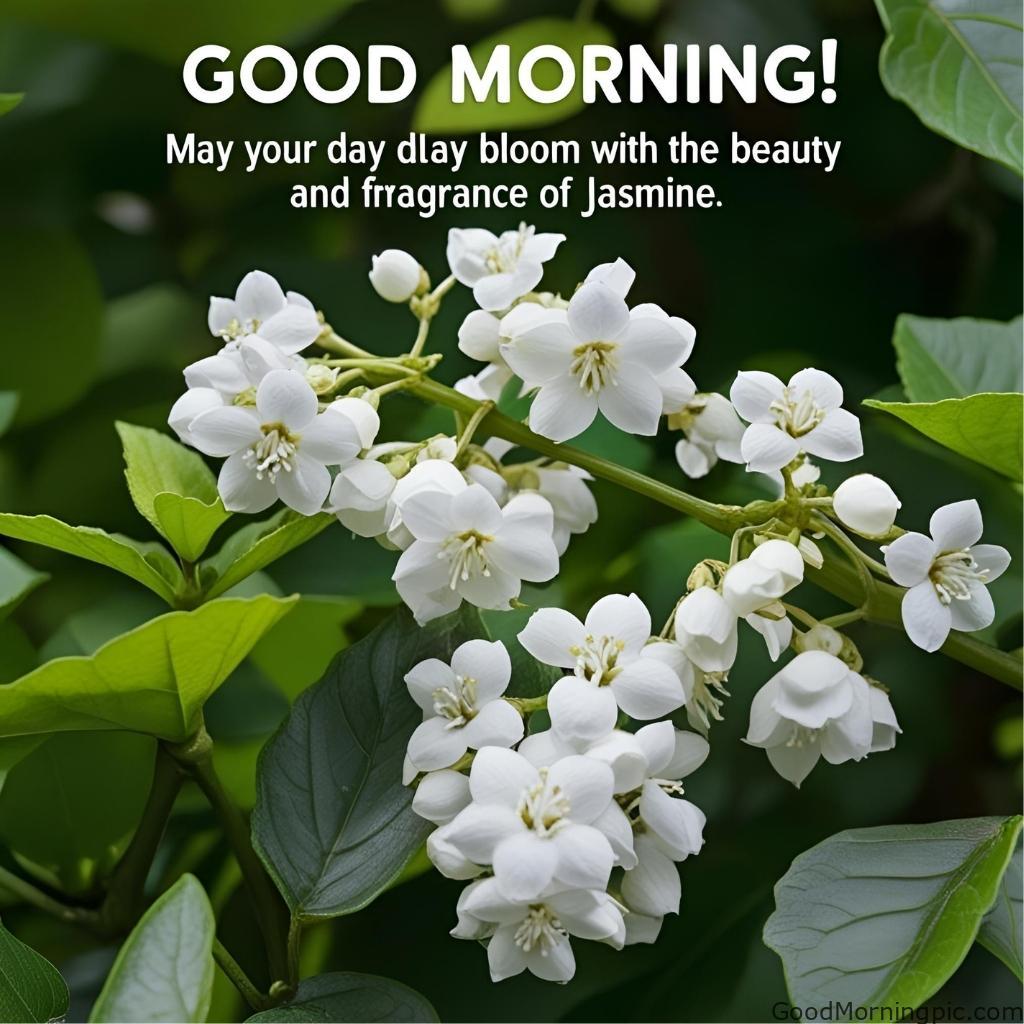 301+ Good Morning Flowers Images to Brighten Your Day 148 Jasmine Flower Good Morning Images 2 Good Morning Flowers Images