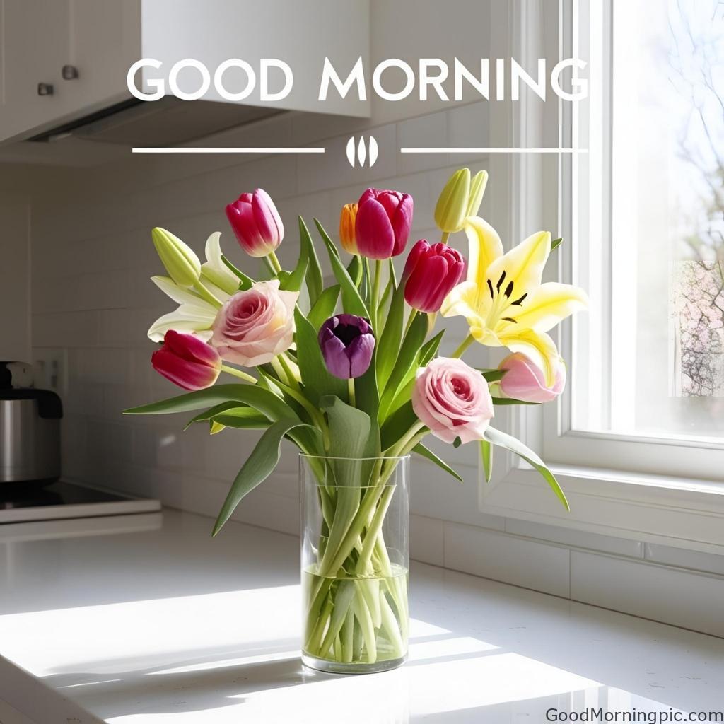 301+ Good Morning Flowers Images to Brighten Your Day 24 New Good Morning Images with Flowers 3 Good Morning Flowers Images